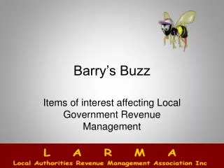 Barry’s Buzz
