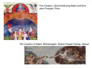The Creation of Adam , Michelangelo, Sistine Chapel Ceiling, Vatican