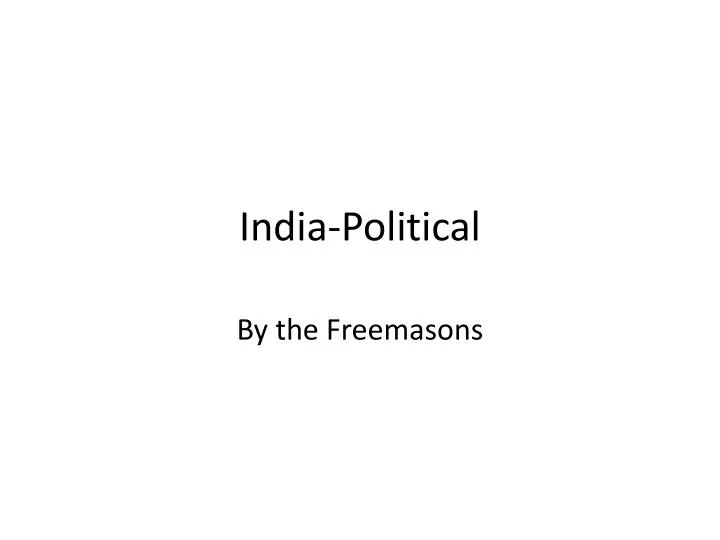 india political