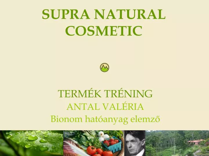 supra natural cosmetic