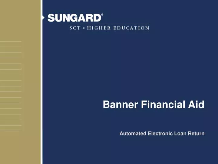 banner financial aid