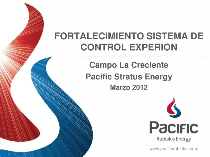 fortalecimiento sistema de control experion