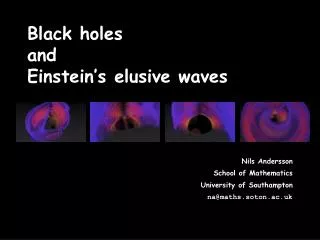 Black holes and Einstein’s elusive waves