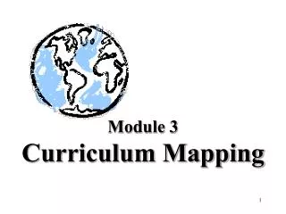 Module 3 Curriculum Mapping