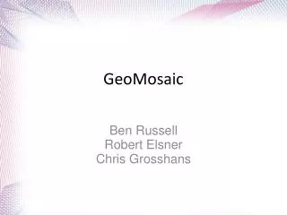 GeoMosaic