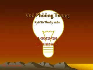 Voõ Phöông Tuøng Kyõ Sö Thuûy saûn