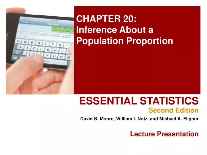 chapter 20 inference about a population proportion