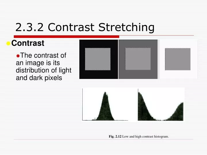 2 3 2 contrast stretching