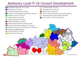 Kentucky Local P-16 Council Development