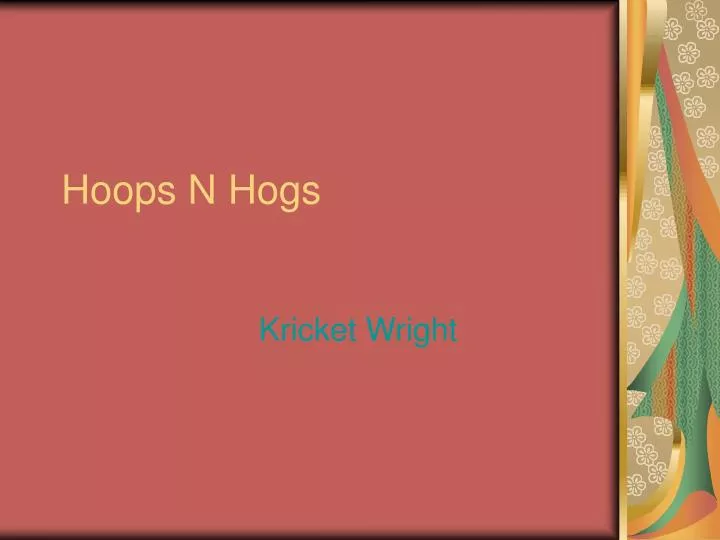 hoops n hogs