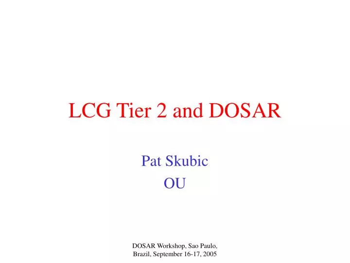lcg tier 2 and dosar