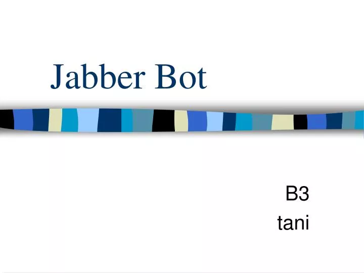 jabber bot