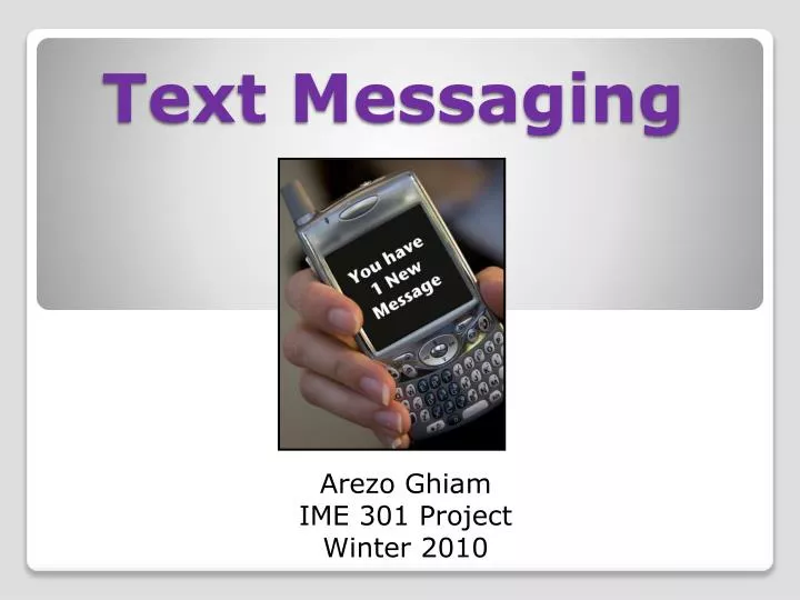 text messaging