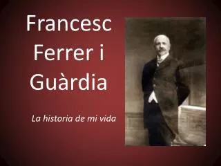Francesc Ferrer i Guàrdia