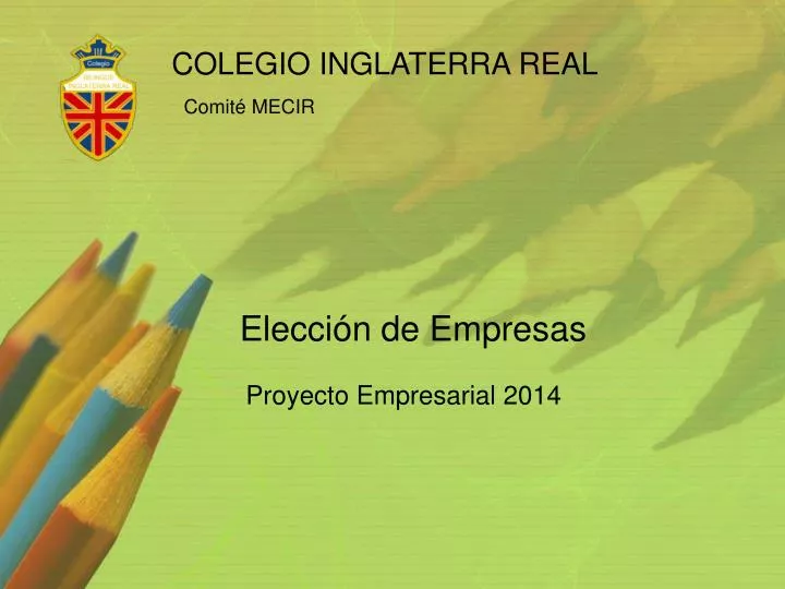 elecci n de empresas