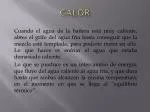 CALOR - slide 1