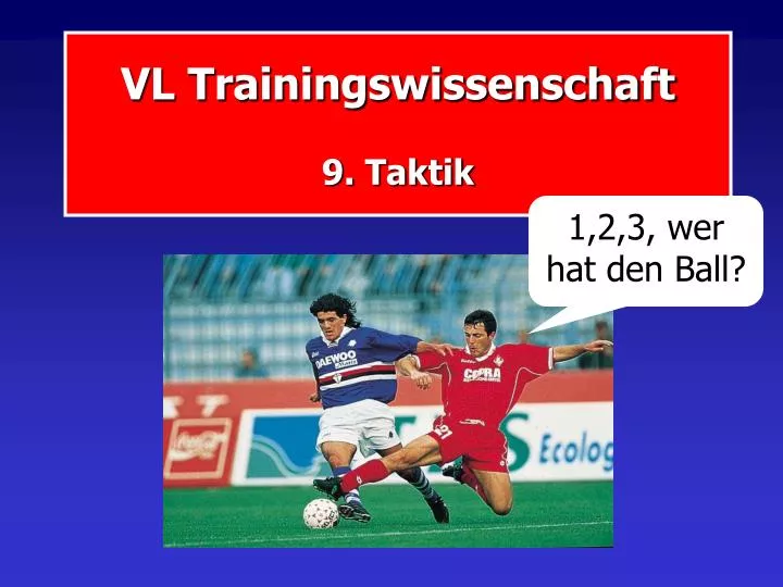 vl trainingswissenschaft 9 taktik