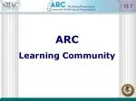 Understanding and Participating in ARC Learning Communities for Knowledge Sharing - slide 1