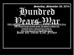 The Hundred Years' War: Rise of Nationalism and the End of the Middle Ages - slide 1