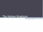 Rise and Fall of the Nubian Kingdoms: A Historical Overview - slide 1