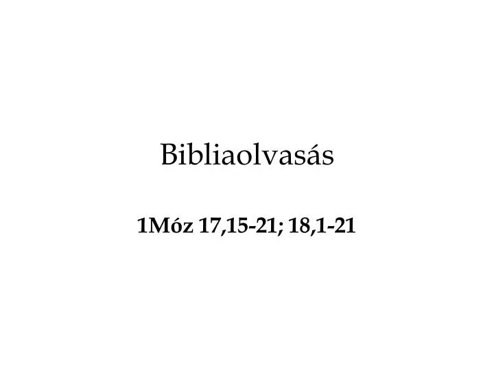 bibliaolvas s
