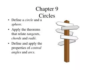 Chapter 9 Circles