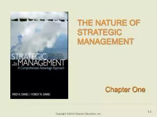 The Nature of Strategic Management