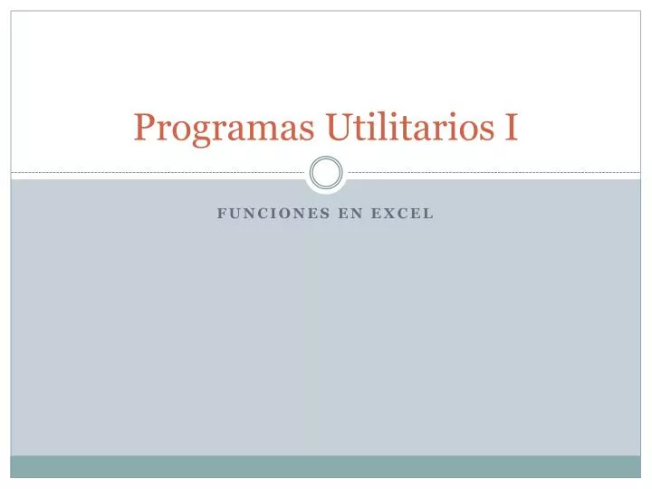 programas utilitarios i