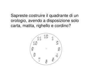 Attività di geometria (prof.ssa Morelli)