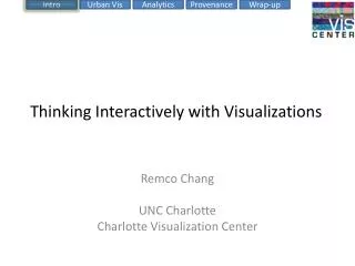 Thinking Interactively with Visualizations