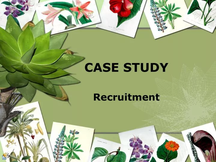 case study recruitment