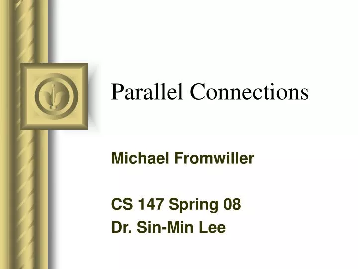 parallel connections