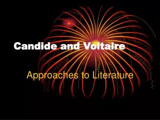Candide and Voltaire