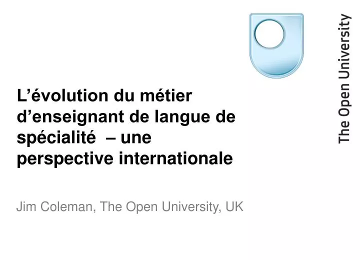 l volution du m tier d enseignant de langue de sp cialit une perspective internationale