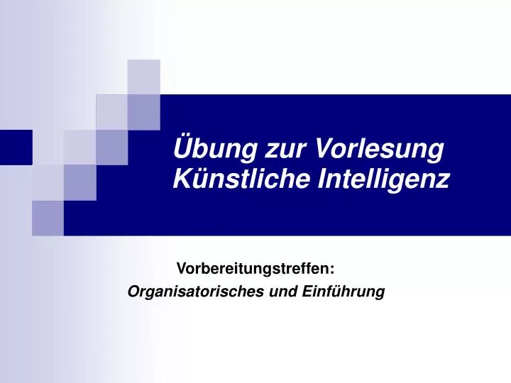 vorbereitungstreffen organisatorisches und einf hrung