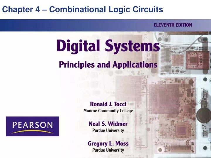 chapter 4 combinational logic circuits