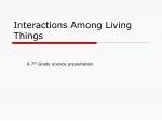 Ppt - Interactions Among Living Things Powerpoint Presentation, Free 