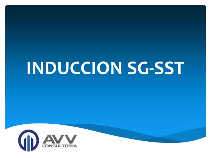 induccion sg sst