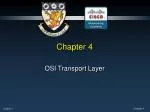 Understanding the OSI Transport Layer: Functions and Protocols - slide 1