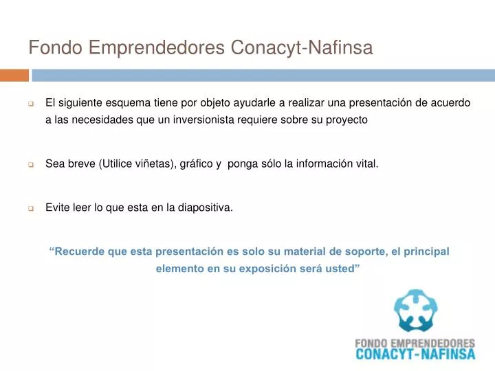 fondo emprendedores conacyt nafinsa