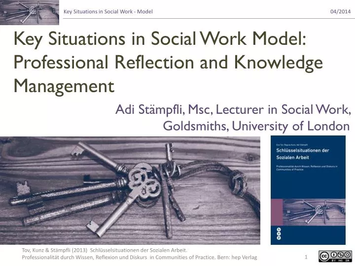key situations in social work model professional reflection and knowledge management