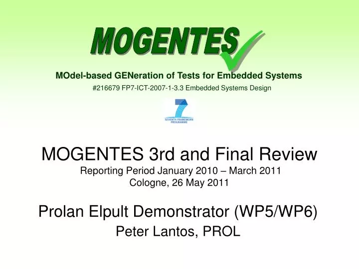 mogentes 3rd and final review reporting period january 2010 march 2011 cologne 26 may 2011