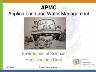 APMC Applied Land and Water Management