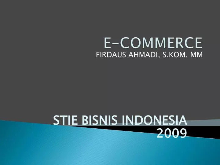 e commerce