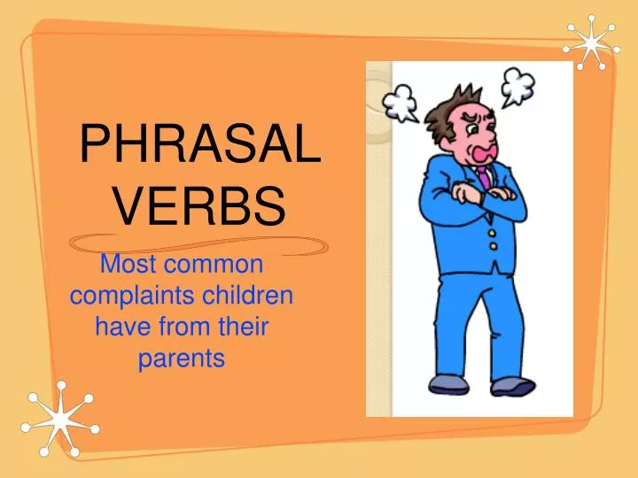 phrasal verbs