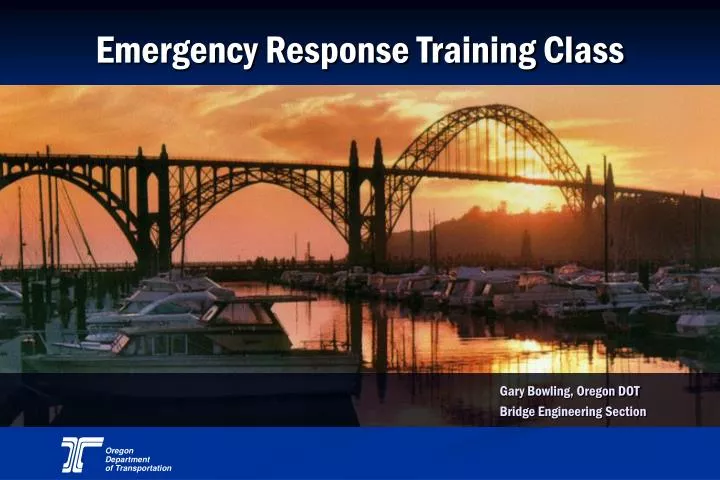 emergency response training class