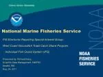 Advancements in Data Management for the West Coast Groundfish Trawl Catch Share Program - slide 1