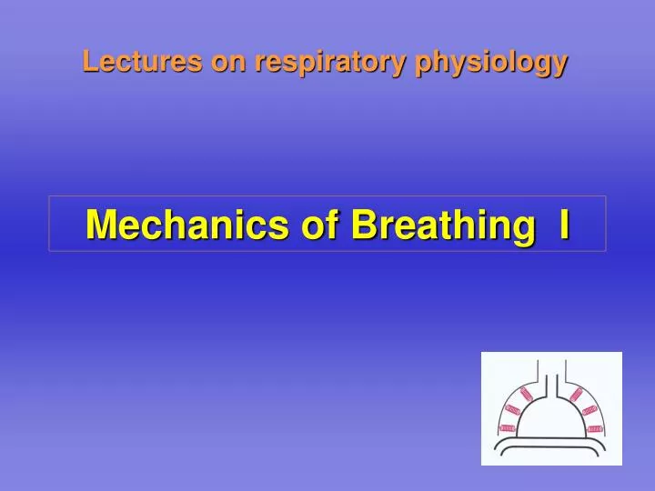 mechanics of breathing i