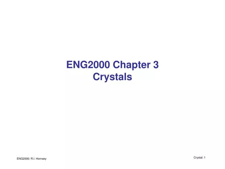 eng2000 chapter 3 crystals