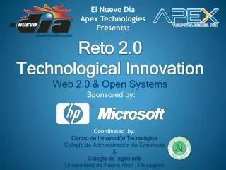 El Nuevo Día Apex Technologies Presents: